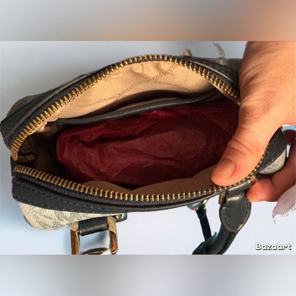 Michael Kors Bedford Legacy Small Logo Duffle Crossbody Bag - Picture 7 of 14